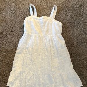 Cat & Jack White Eyelet Sundress